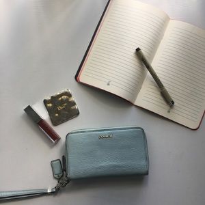 Coach Blue Wallet